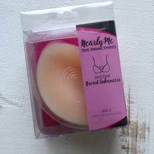 NEW Nearly Me True Enhancements (in box!!) Size 2